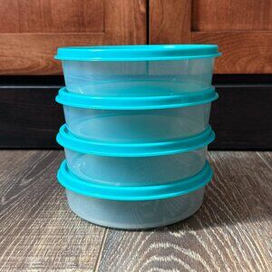 Tupperware Food Storage Snack Bowl with Lid – Set of 4